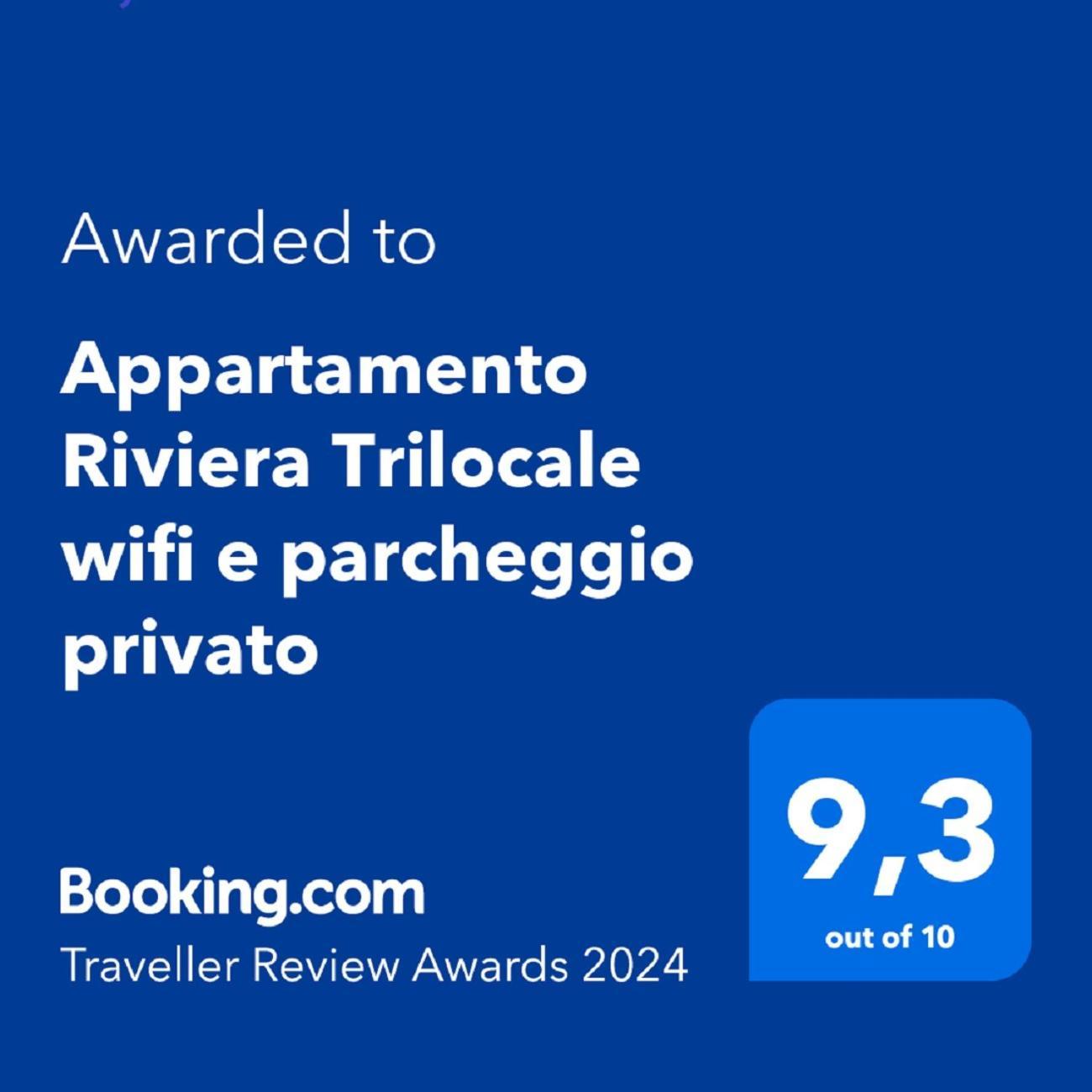 Appartamento Riviera Trilocale Wifi E Parcheggio Privato Вентимиля Екстериор снимка